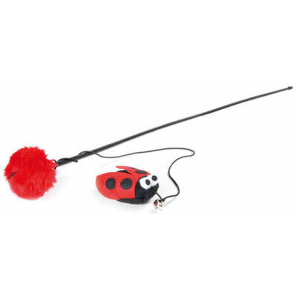 Kaķu rotaļlieta - makšķere  "Mārīte" 40cm