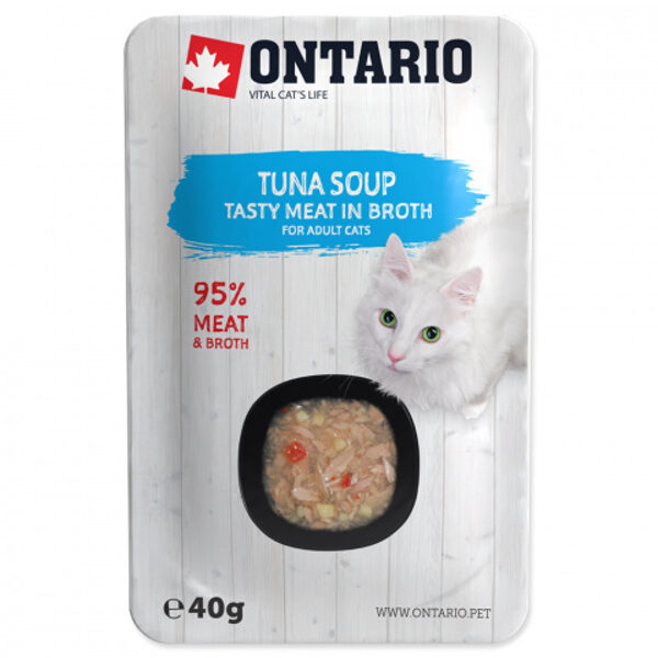 Ontario Soup Adult Tuna with Vegetables, 40g
