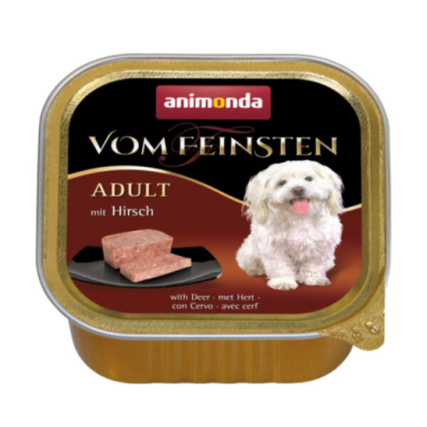 Vom Feinsten Forest Deer, 150 g - влажный корм с олениной для взрослых собак 