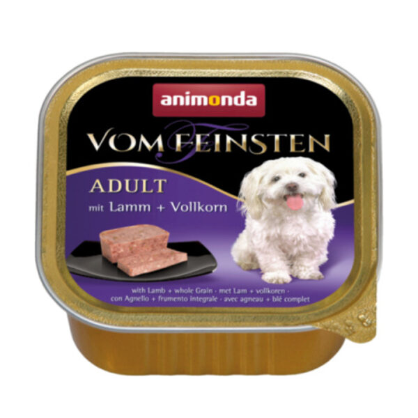 Vom Feinsten Lamb and Whole Grain, 150 g -  влажный корм с бараниной и цельным зерном для взрослых собак
