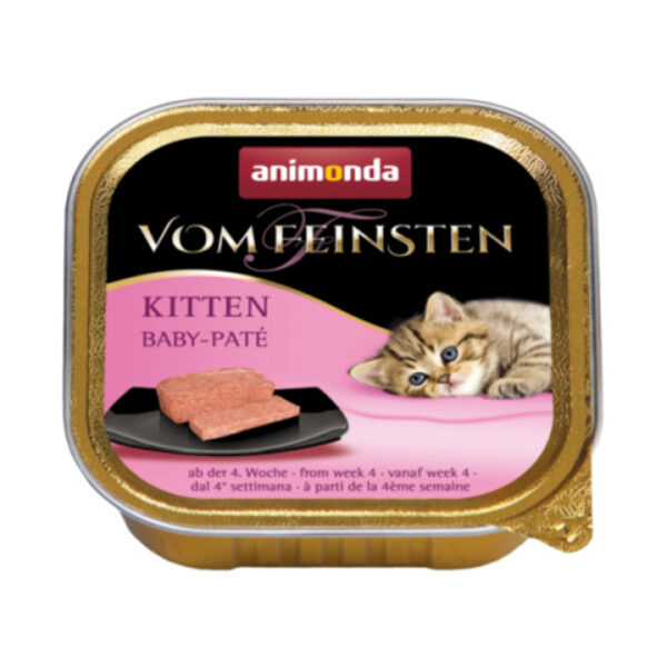 Animonda Vom Feinsten Kitten Baby Pate, 100 g -  влажный корм для котят в возрасте от 1 до 4 месяцев