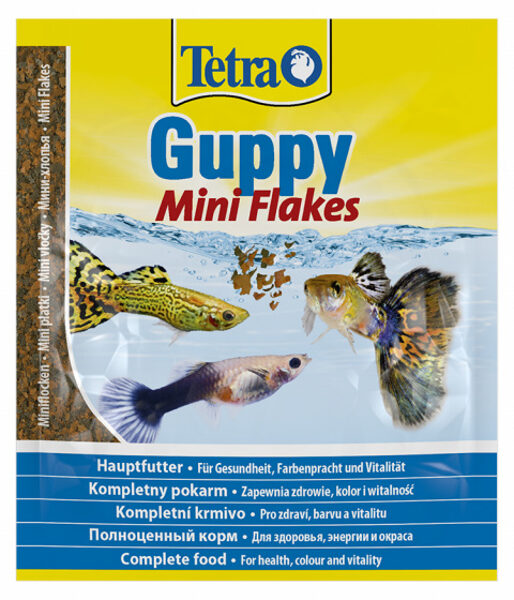Корм для гуппи (хлопья) Tetra Guppy Mini Flakes 12г