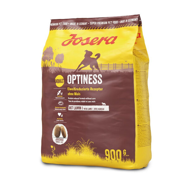 Josera Optiness 900 g - Сухой корм для взрослых  собак с бараниной