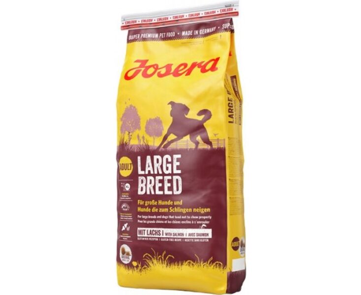 Josera  Large Breed  15kg - Super Premium sausā barība aktīviem vidējo un lielo šķirņu suņiem