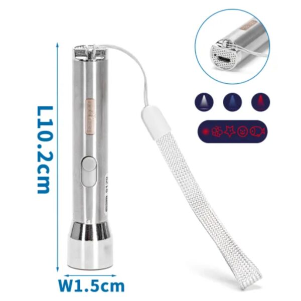 UZLĀDĒJAMS LĀZERS NOBLEZA - ROTAĻLIETA KAĶIEM