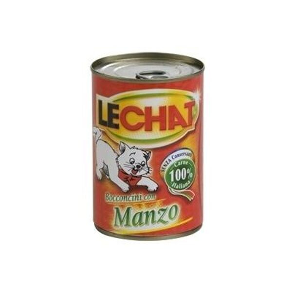 LeChat - ar liellopu gaļas gabaliņiem 400 gr