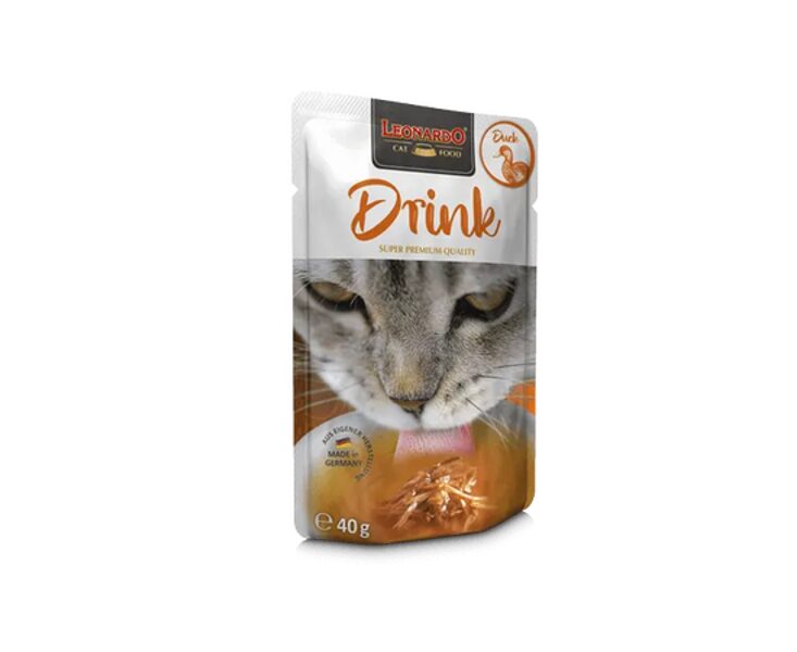 Leonardo Drink Duck 40g - Zupa ar pīles gaļu kaķiem