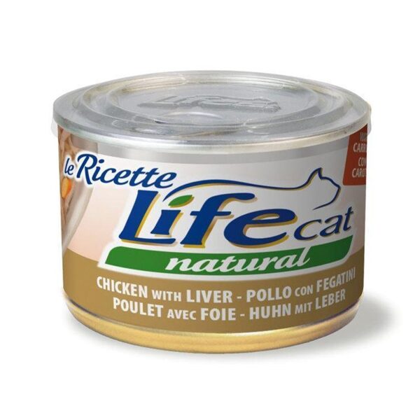 Life Cat Chicken with Liver and carrot 150g