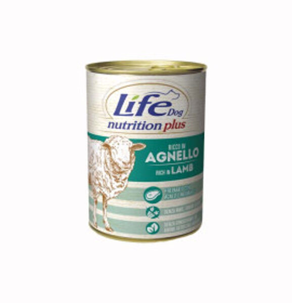 Life Dog Nutrition Plus Lamb 400g