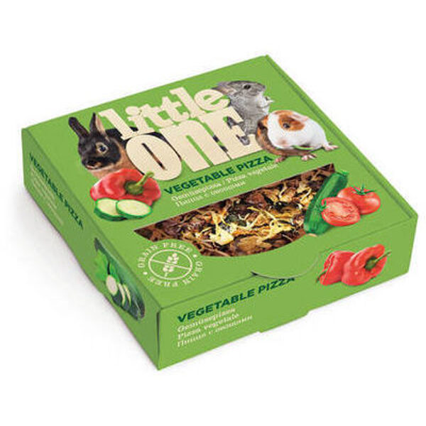Little One treat-toy "Vegetable pizza" 55g - Лакомство-игрушка