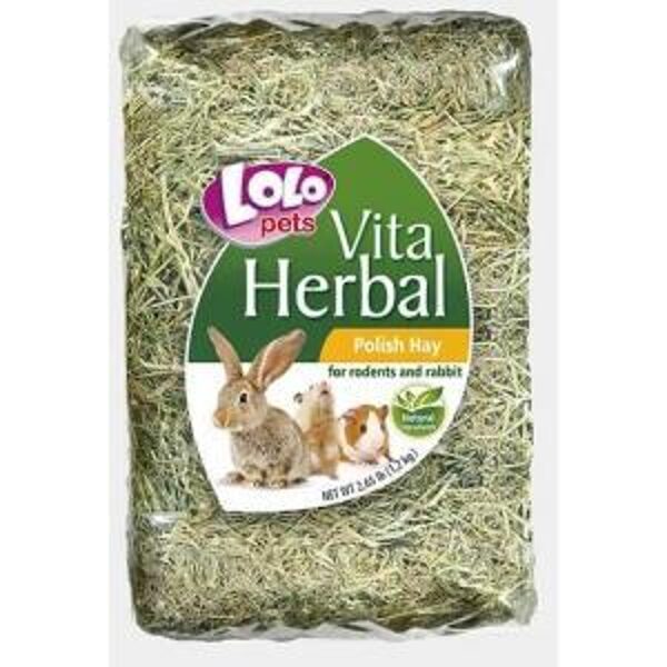 LOLO pets Hay for rodents and rabbit 1,2 kg  - siens grauzējiem un trušiem 