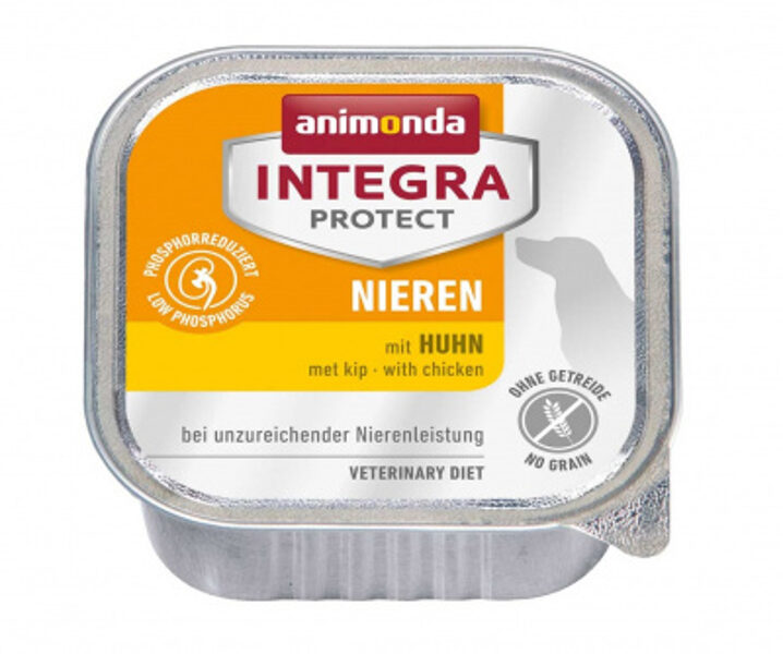 ANIMONDA INTEGRA PROTECT NIEREN, CHICKEN, 150Г- КОРМ ДЛЯ СОБАК С ПОЧЕЧНОЙ НЕДОСТАТОЧНОСТЬЮ