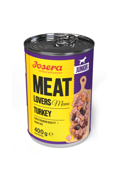 Josera Meat Lovers Menu Turkey Juniors 400 gr