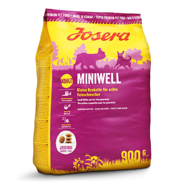 Josera Miniwell 900 g - Сухой корм для для взрослых собак маленьких пород