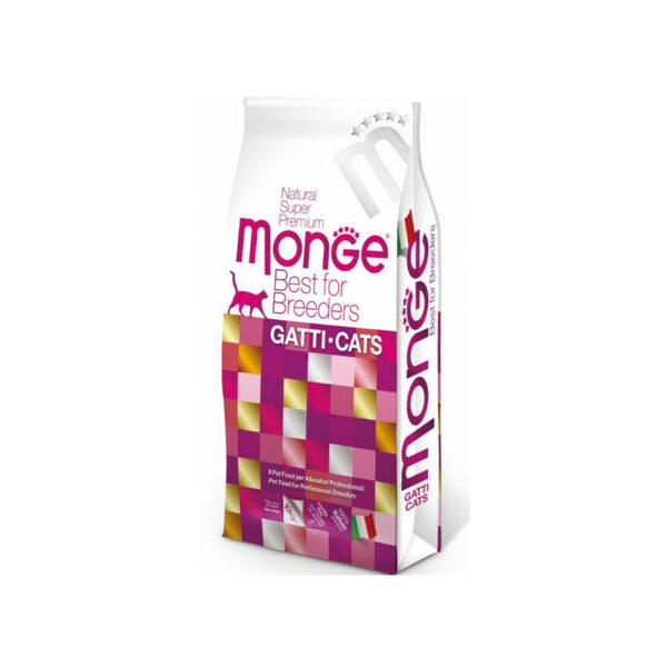 MONGE BWild Cat Adult Grain Free Salmon with Peas 10 kg (EN)