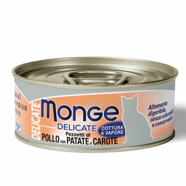 Monge Delicate Chicken with potato and carrot 80 g