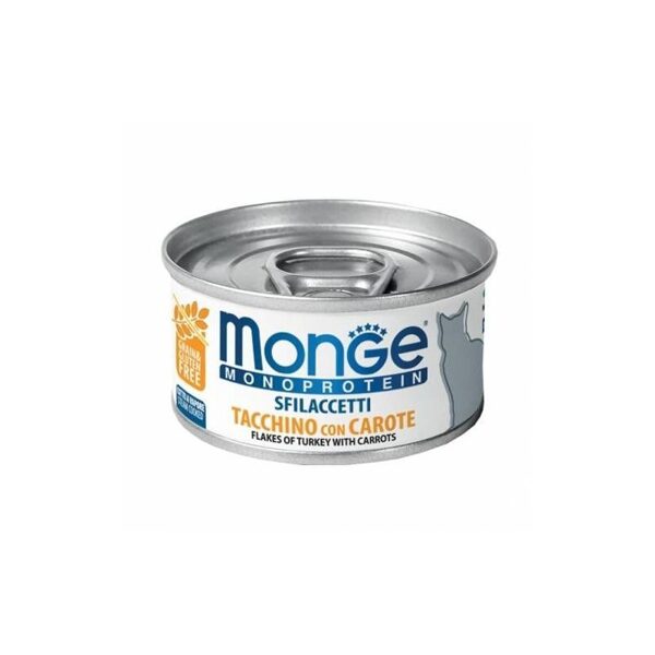 Monge Flakes Monoproteinic cat Turkey/Carrot 80gr