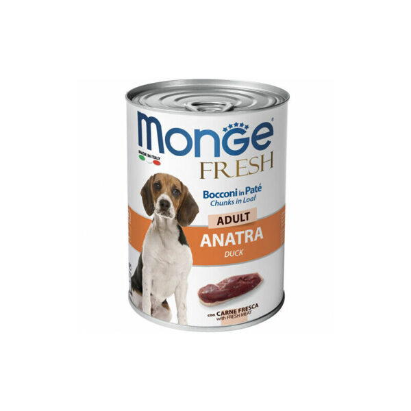 Monge Fresh Chunks ADULT with Duck 400 gr