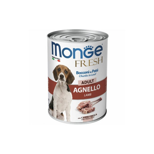 Monge Fresh Chunks ADULT with Lamb 400 gr