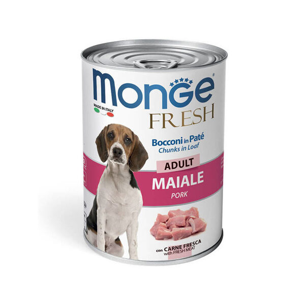 Monge Fresh Chunks ADULT with Pork 400 gr