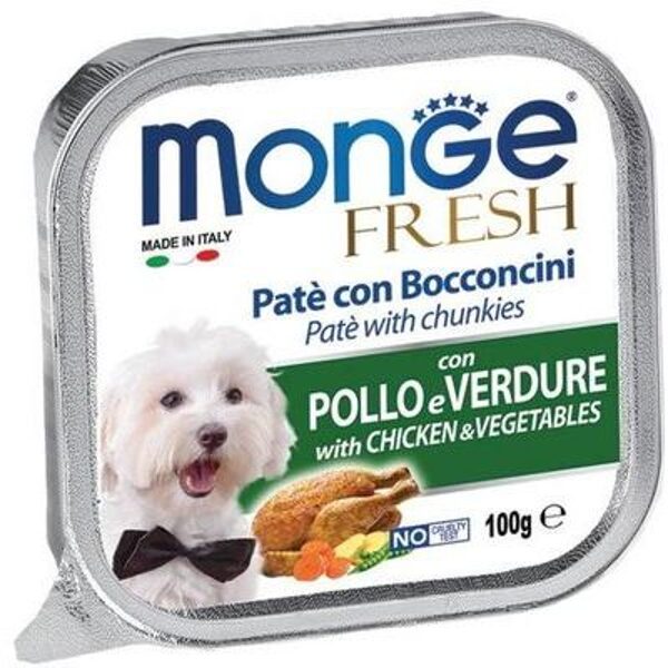 Monge Fresh pate with Chicken & Vegetable 100 gr