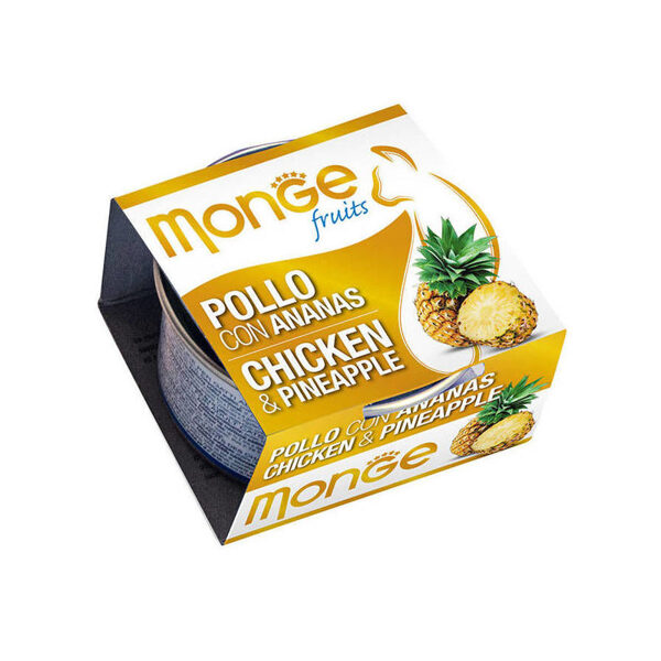 Monge Fruits Chicken & Pineapple 80 g