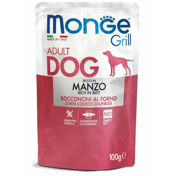 Monge Grill Pouch Beef 100 g