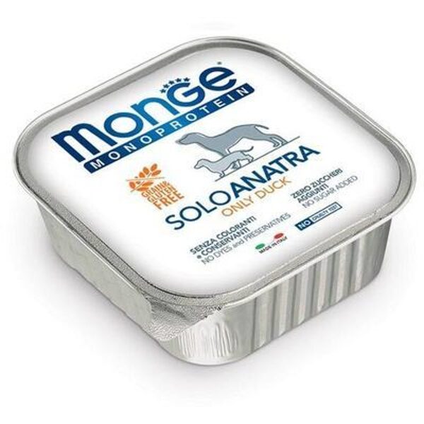 Monge Monoproteinic Pate 100% duck 150 gr  - консервы для собак