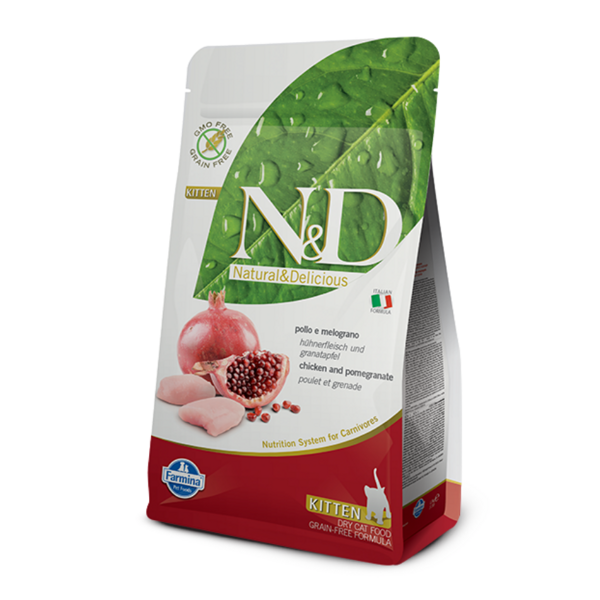 N&D CAT PRIME CHICKEN POMEGRANATE KITTEN 10kg