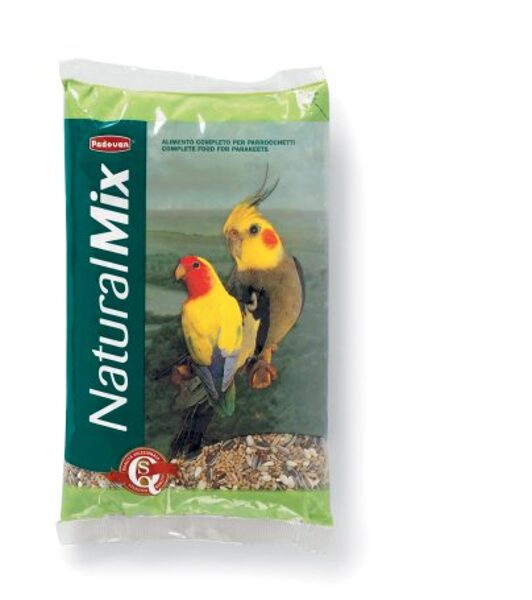Padovan NATURALMIX ParrocchettiI 850g - barība vidējiem papagaiļiem