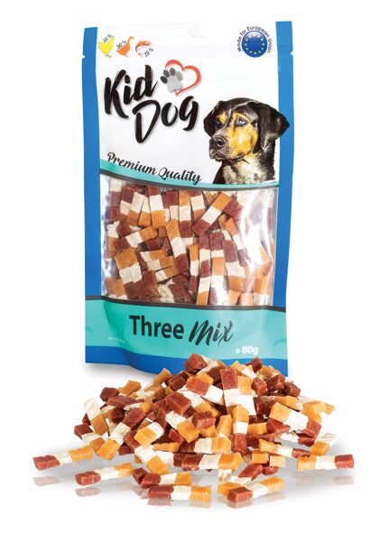 KIDDOG chicken and duck meat with cod 80 g