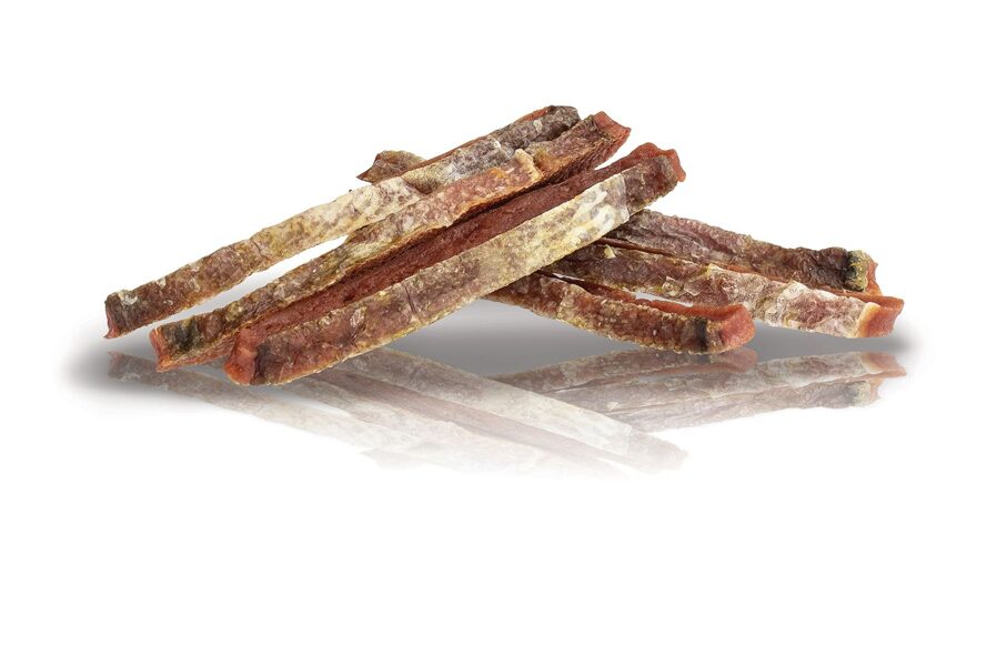 KIDDOG 100 % natural salmon strips 500 g (laša stremelītes)