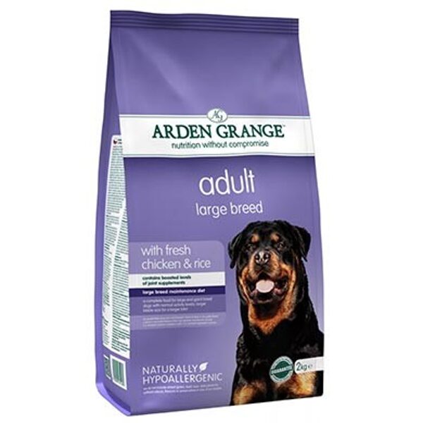 ARDEN GRANGE ADULT LARGE BREED 12 kg– СУХОЙ КОРМ ДЛЯ ВЗРОСЛЫХ СОБАК КРУПНЫХ ПОРОД С КУРИЦЕЙ И РИСОМ