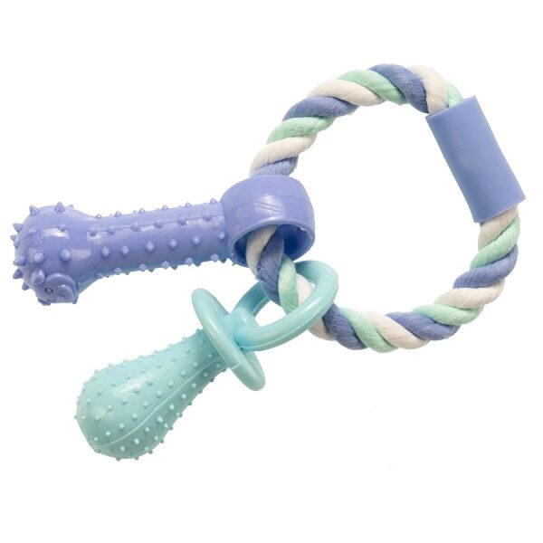 Gimborn Dog Cotton Dent Plus Anello Corda C/TPR 15cm