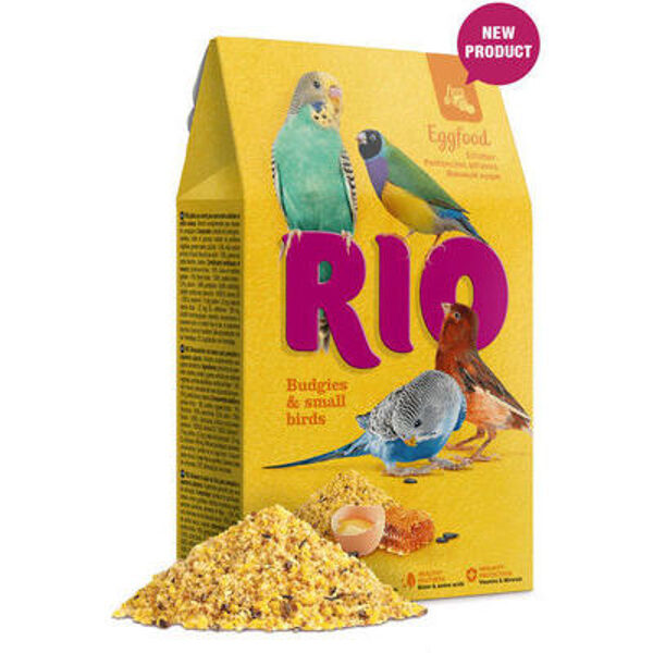  RIO Eggfood for budgies and small birds 250 g - barība ar olām mazajiem papagaiļiem un maziem putniem