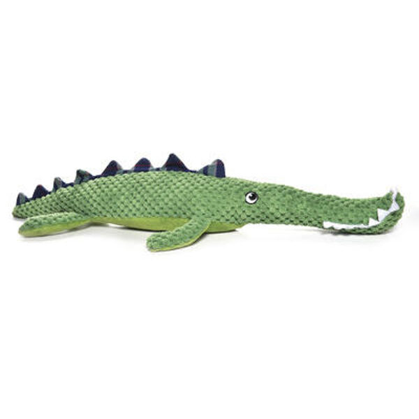 Rotaļlieta suņiem ar pīkstuli Alligator 48,2cm