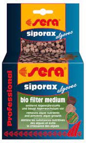 Sera Siporax algovec Professional 500ml, 210g - Биологическая фильтрующая среда для удаления фосфатов