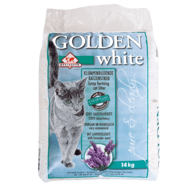 Golden White Pure & Cleanly Lavada 7 kg - pašcementējošās smiltis