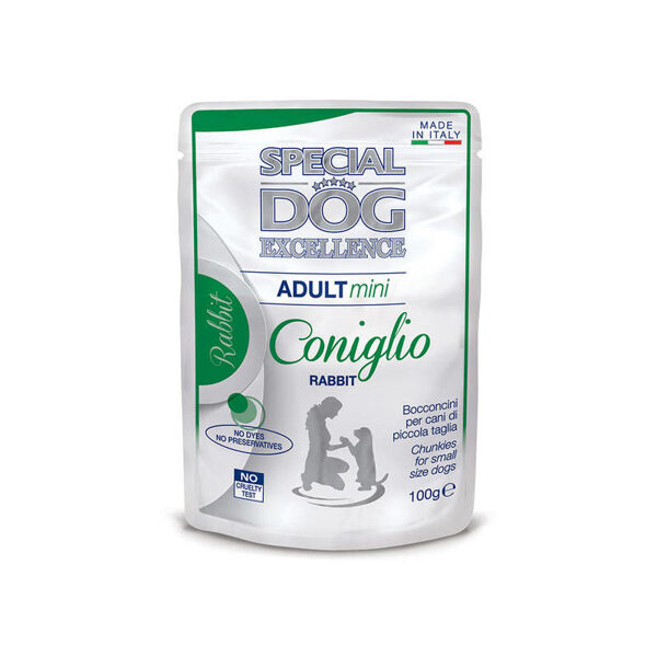 SPECIAL DOG Excellence pouches adult Mini with rabbit / 100 gr