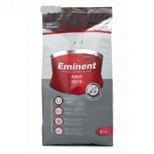 EMINENT ADULT 3 КГ - СУХОЙ КОРМ ДЛЯ СОБАК МЕЛКИХ И СРЕДНИХ ПОРОД