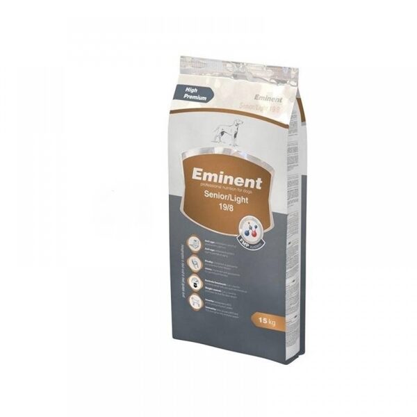 EMINENT SENIOR / LIGHT 15 КГ - СУХОЙ КОРМ ДЛЯ СОБАК В ПРЕКЛОННОМ ВОЗРАСТЕ