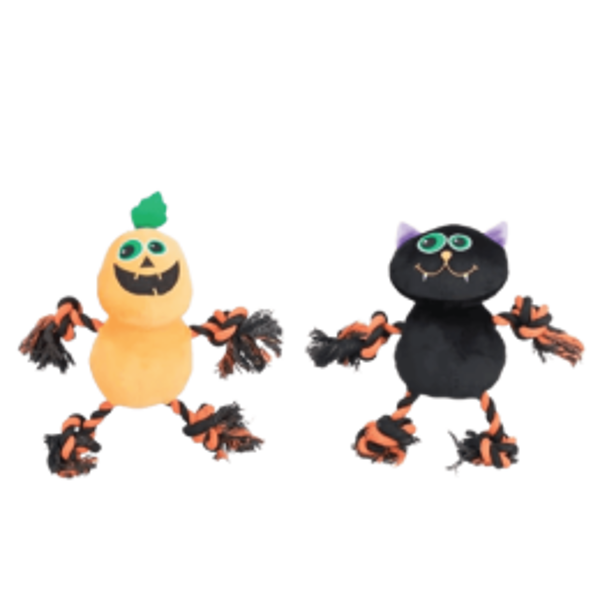 Trixie Halloween, plush/rope/32cm/1gab