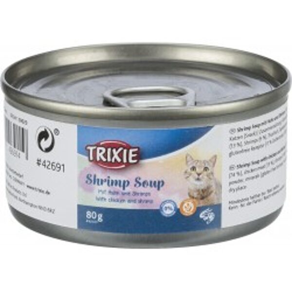 Zupa kakiem Trixie Shrimp Soup with chicken and shrimp, 80 g