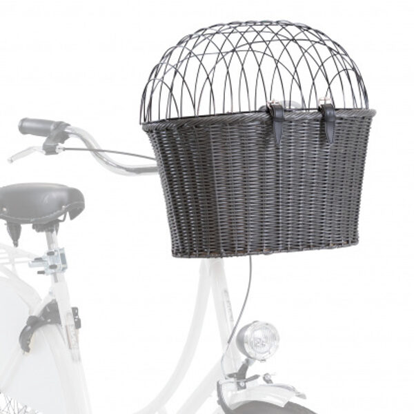 Корзина для велосипеда Trixie Front bicycle basket, 44 × 34 × 41 cm, anthracite