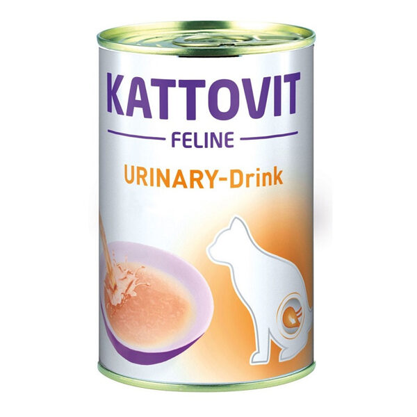 KATTOVIT Urinary Drink 135ml -  zupa kaķiem struvītu profilaksei